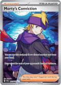 Morty's Conviction 201/162 (SV05: Temporal Forces)  - Holofoil