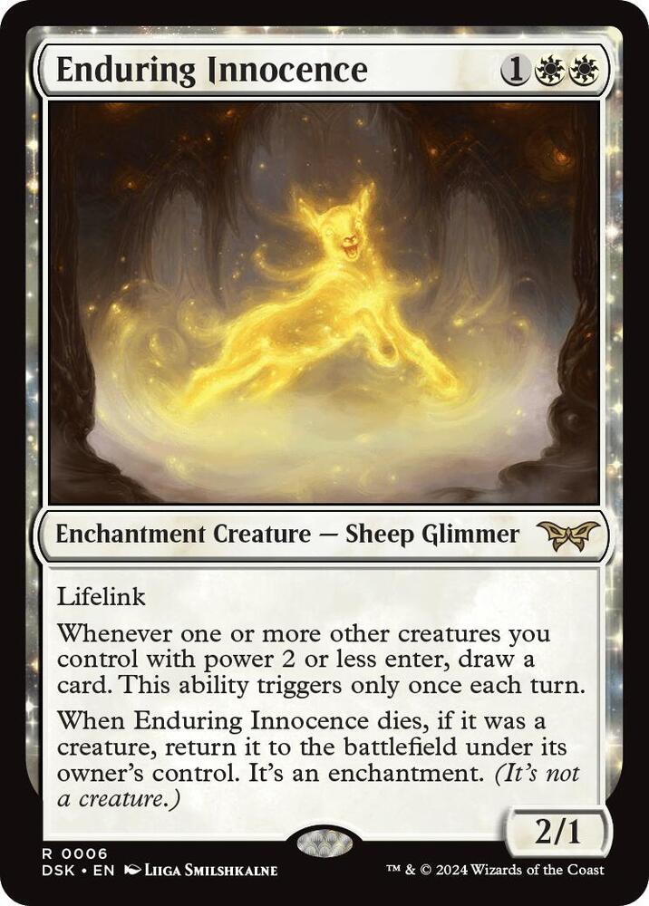 Enduring Innocence 6 (Duskmourn: House of Horror)  - Foil