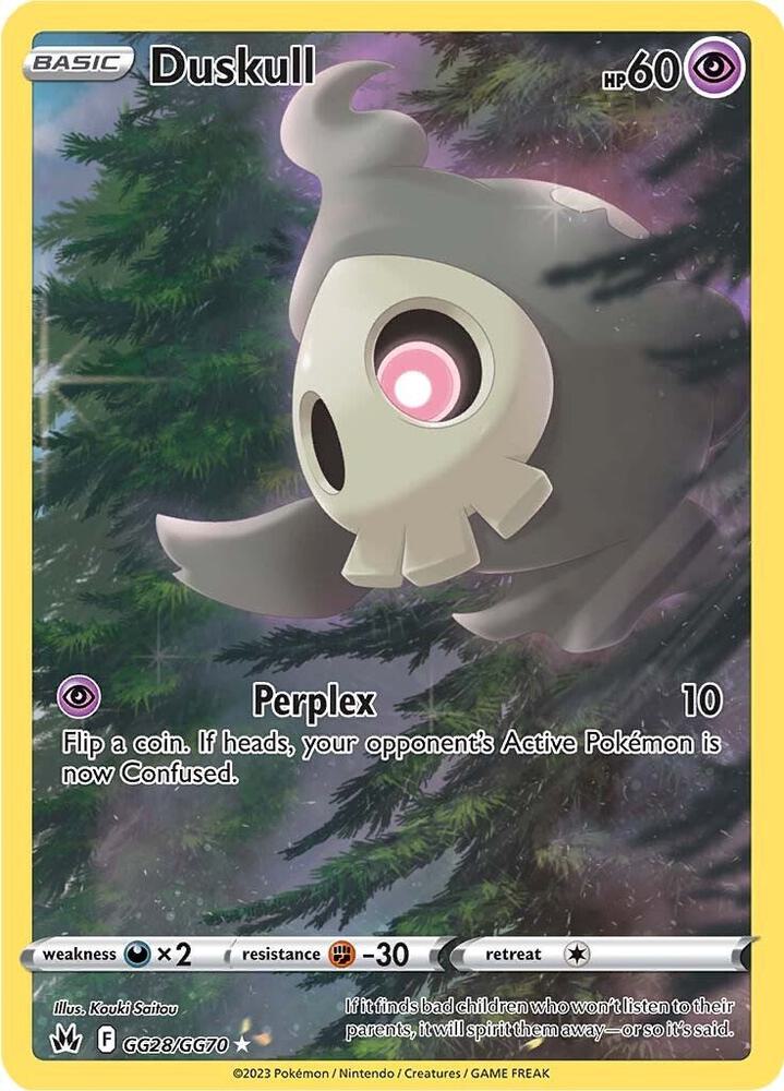 Duskull GG28/GG70 (Crown Zenith: Galarian Gallery)  - Holofoil