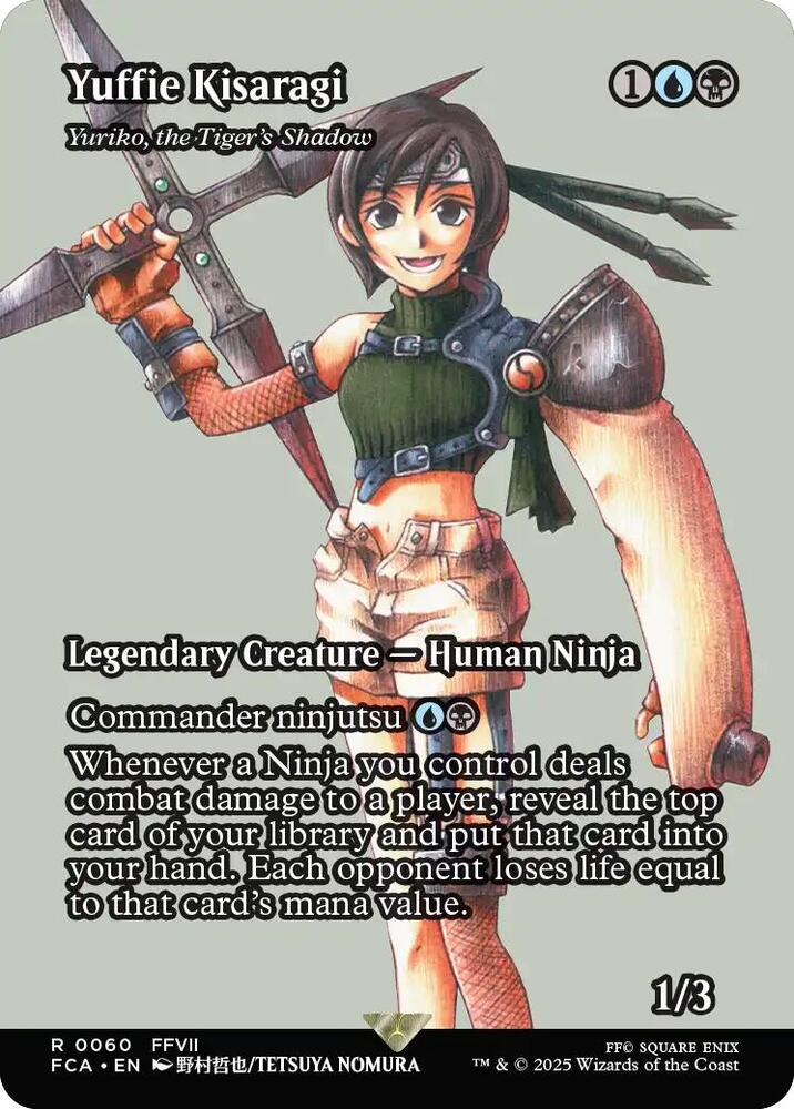 Yuffie Kisaragi Yuriko the Tigers Shadow  60 (FINAL FANTASY: Through the Ages) 