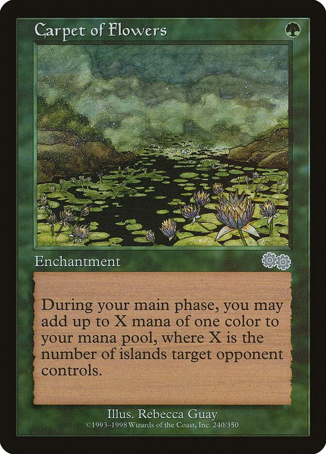 Carpet of Flowers 240 (Urza's Saga) 