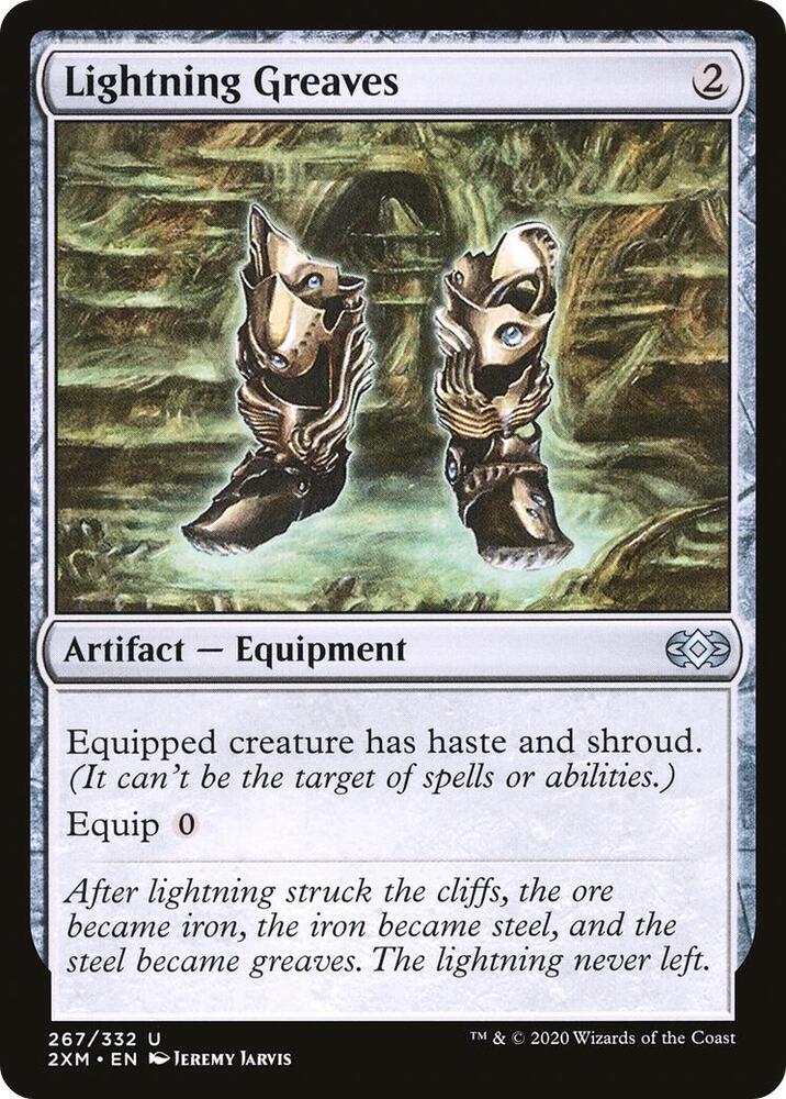 Lightning Greaves 267/332 (Double Masters)  - Foil