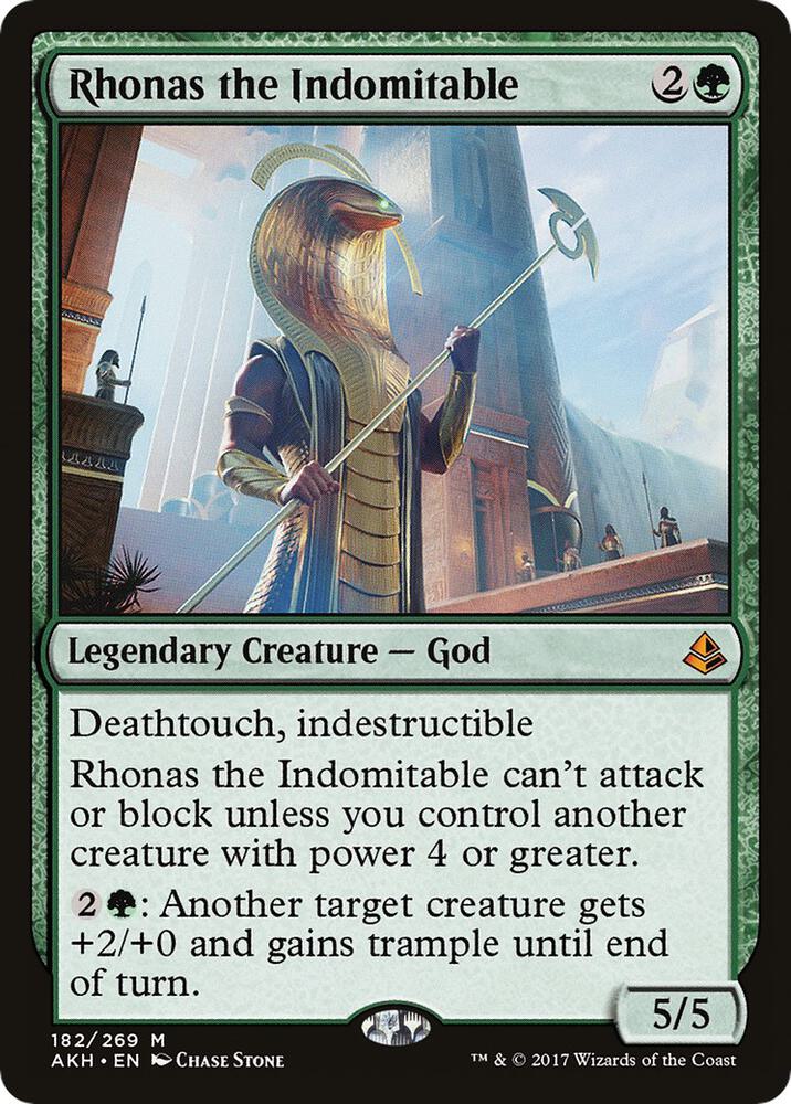 Rhonas the Indomitable 182/269 (Amonkhet) 