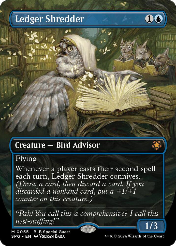 Ledger Shredder 55/0 (Special Guests)  - Borderless Foil