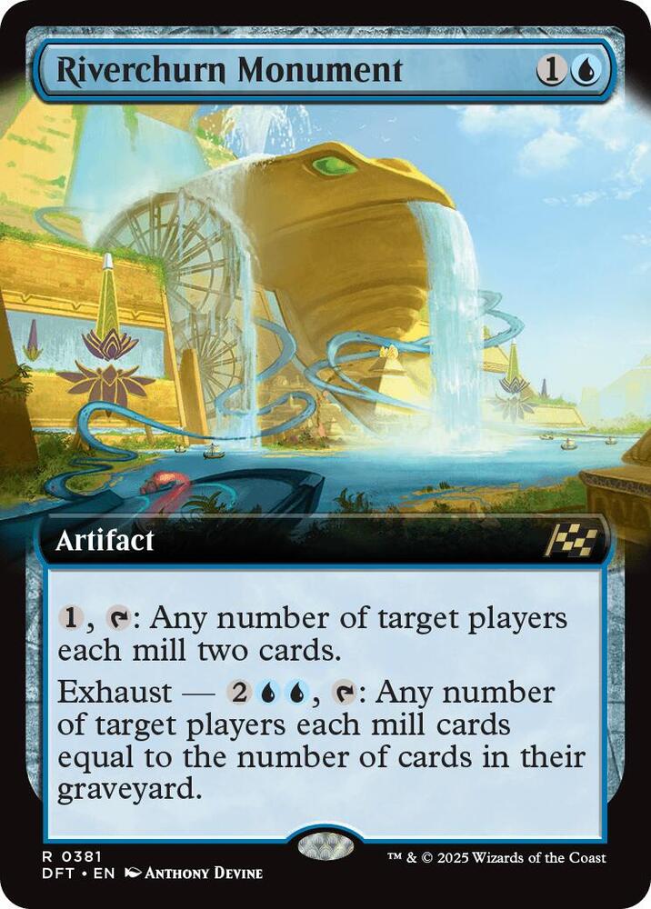Riverchurn Monument 381/291 (Aetherdrift)  - Extended Art