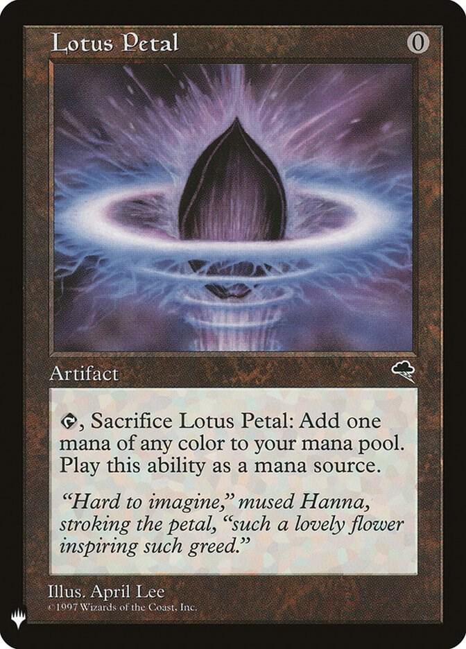 Lotus Petal TMP-294/5075 (The List Reprints) 