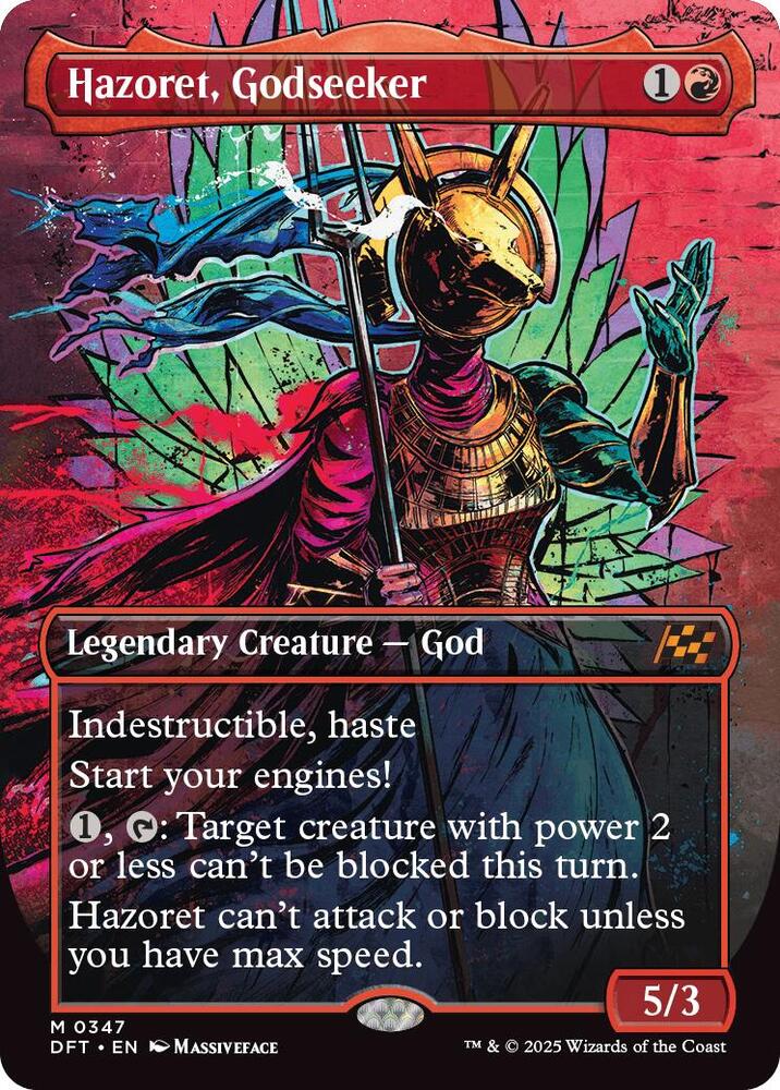 Hazoret, Godseeker 347/291 (Aetherdrift)  - Borderless