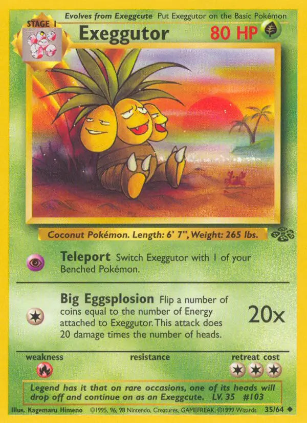 Exeggutor 35/64 (Jungle)  - Unlimited