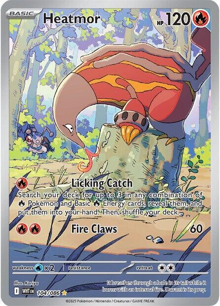 Heatmor 104 086 (SV: White Flare)  - Holofoil
