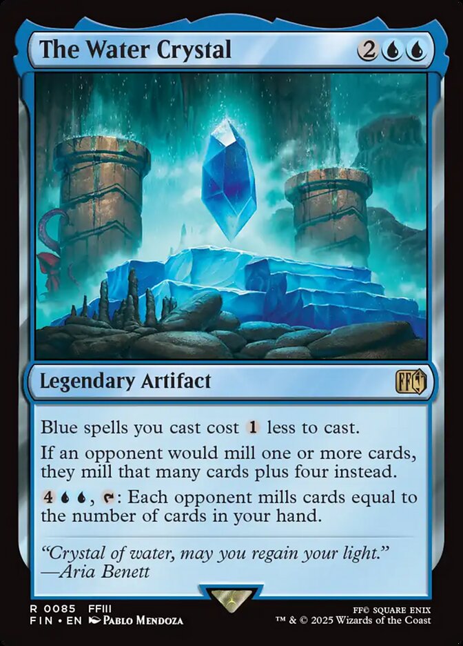 The Water Crystal 85 (FINAL FANTASY)  - Foil