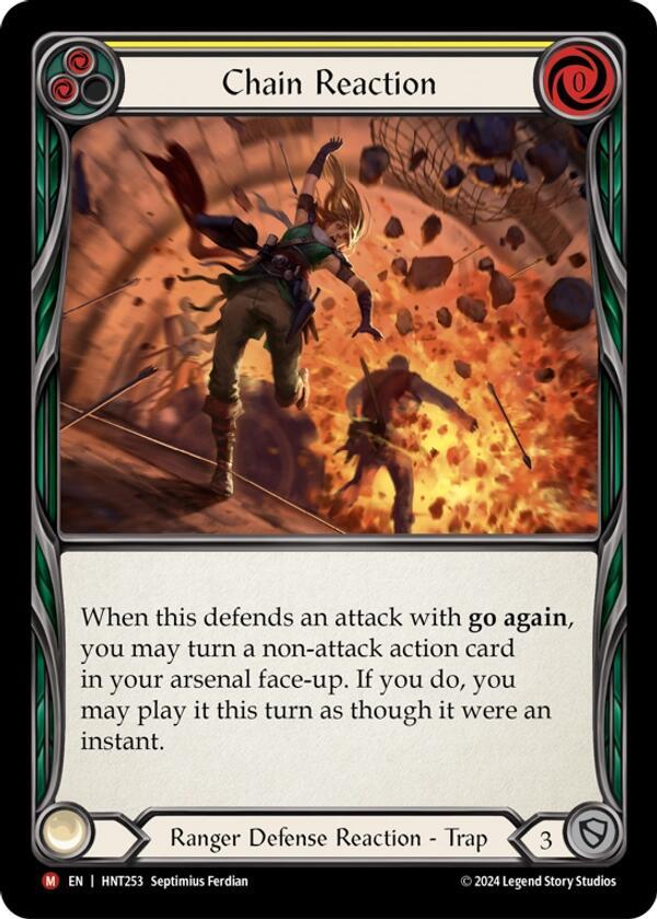 Chain Reaction (The Hunted)  - Rainbow Foil