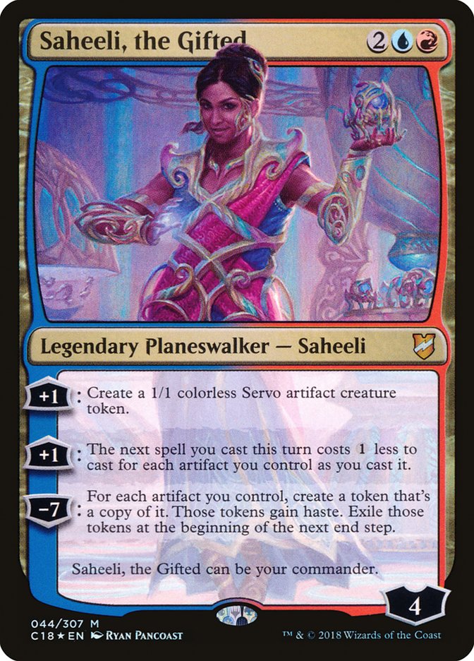 Saheeli, the Gifted (Commander 2018)  - undefined