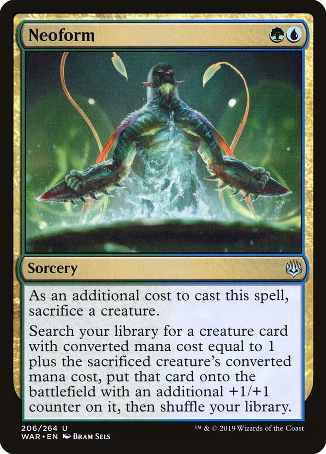Neoform 206/264 (War of the Spark)  - Foil