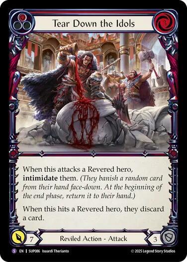 Tear Down the Idols (Super Slam)  - Rainbow Foil