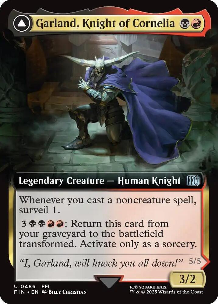 Garland Knight of Cornelia Extended Art (FINAL FANTASY)  - undefined