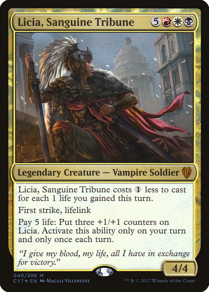 Licia, Sanguine Tribune (Commander 2017)  - undefined