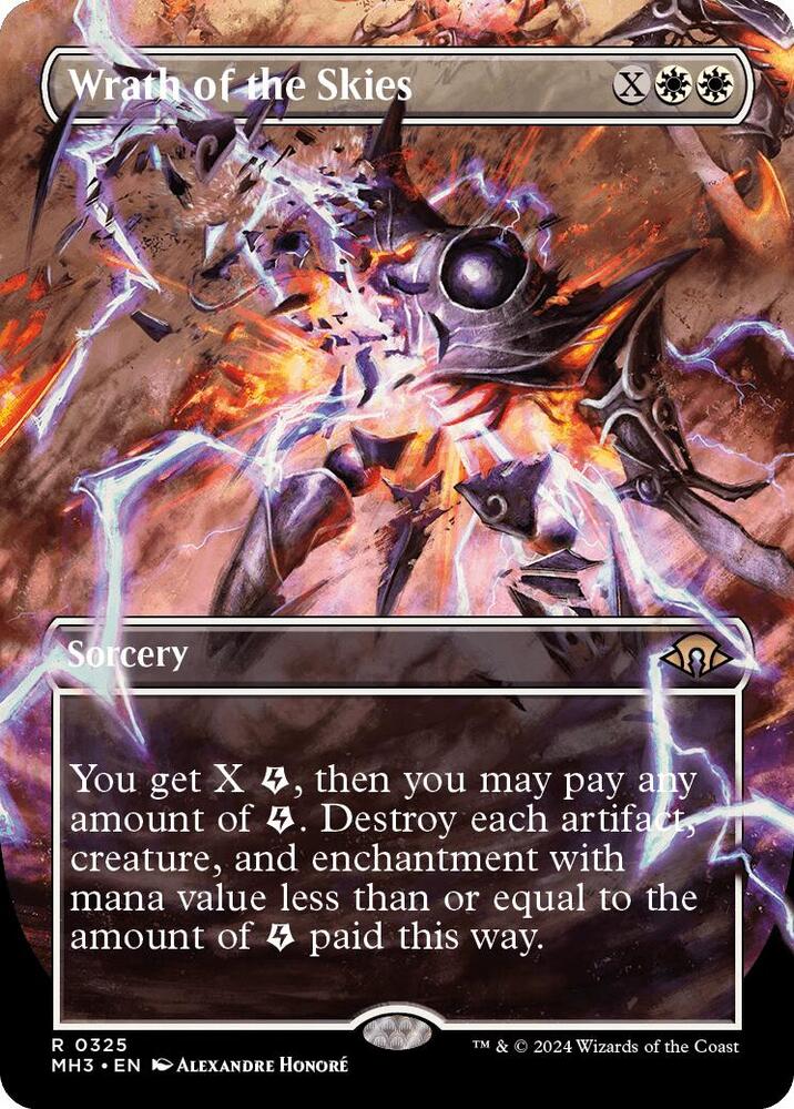 Wrath of the Skies 325/319 (Modern Horizons 3)  - Borderless