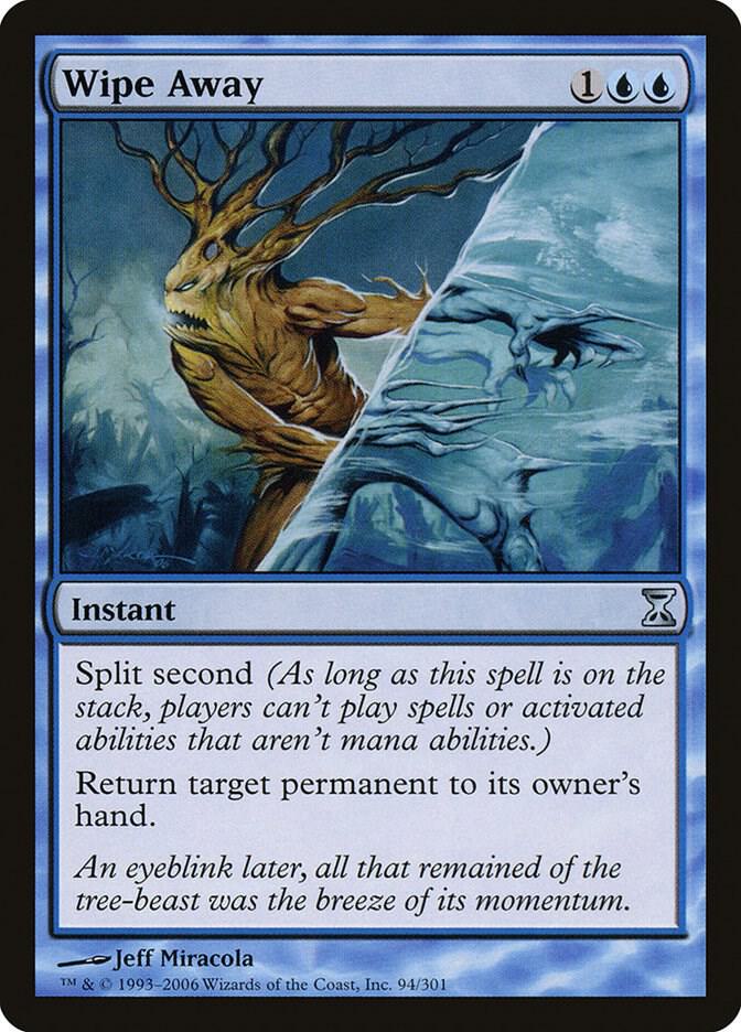 Wipe Away 94/301 (Time Spiral)  - Foil