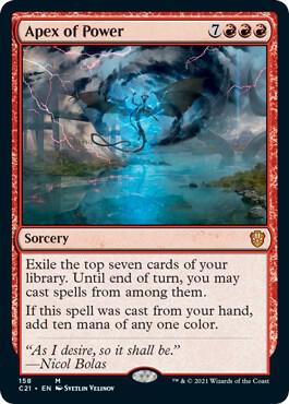 Apex of Power (Commander 2021) 