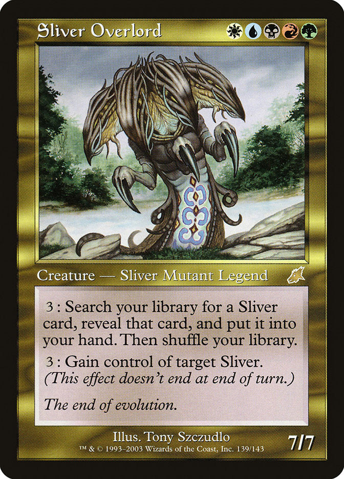 Sliver Overlord 139/143 (Scourge) 