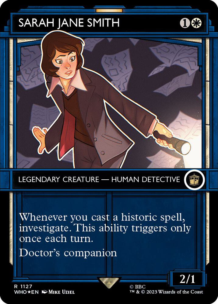 Sarah Jane Smith 1127 (Universes Beyond: Doctor Who)  - Foil