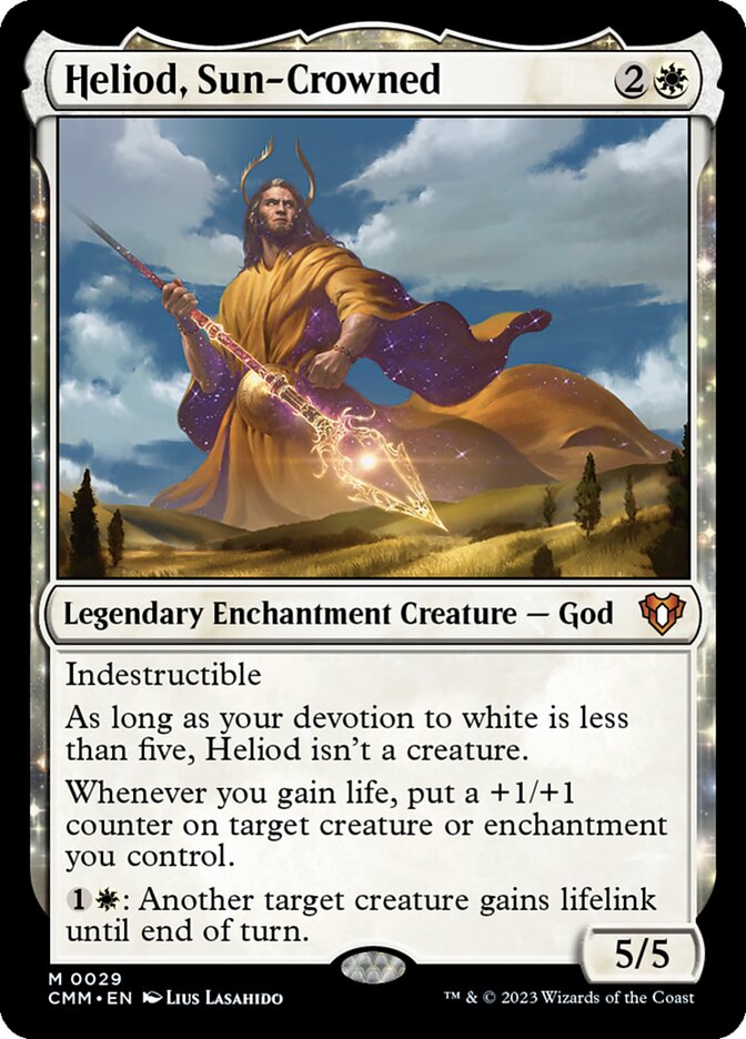 Heliod, Sun-Crowned 29/451 (Commander Masters) 