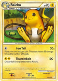 Raichu (HeartGold SoulSilver)  - Holofoil