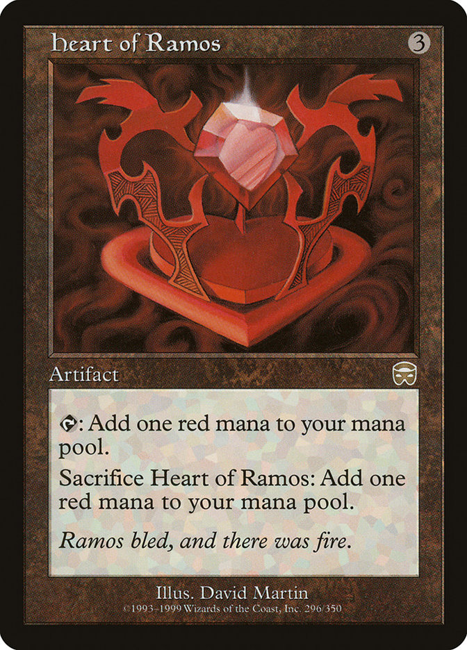 Heart of Ramos 296/350 (Mercadian Masques)  - Foil