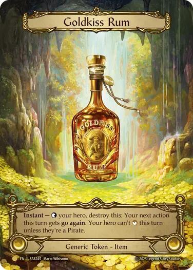 Goldkiss Rum Treasure (High Seas)  - Rainbow Foil