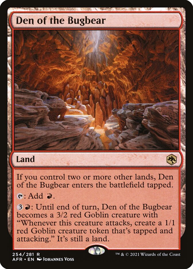 Den of the Bugbear (Adventures in the Forgotten Realms) 