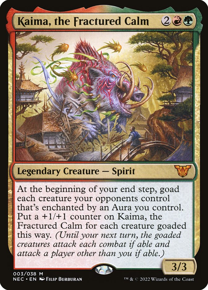 Kaima, the Fractured Calm (Commander: Kamigawa: Neon Dynasty)  - undefined