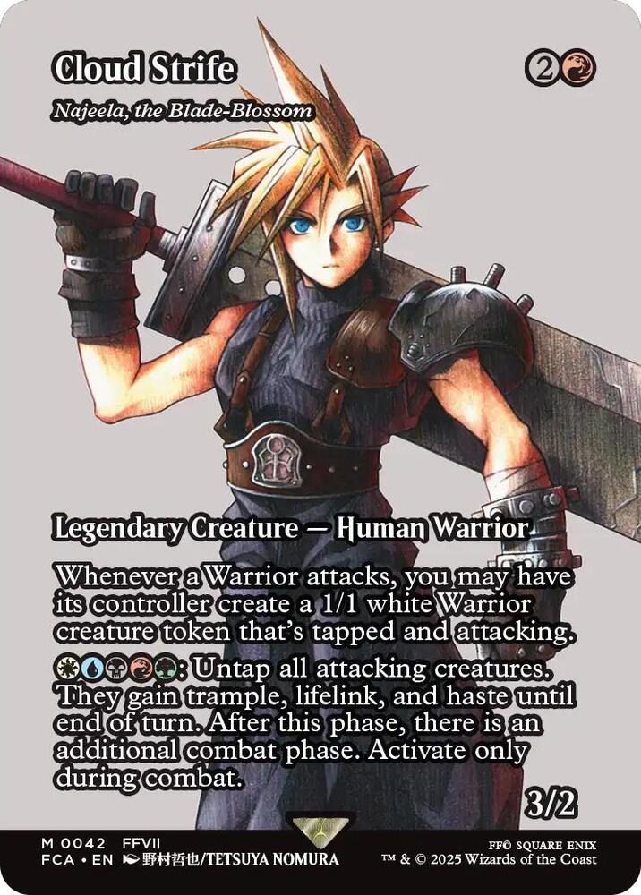 Cloud Strife - Najeela, the Blade-Blossom 42 (FINAL FANTASY: Through the Ages)  - Showcase