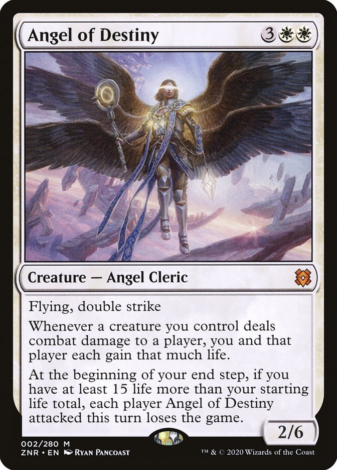 Angel of Destiny 2 (Zendikar Rising) 
