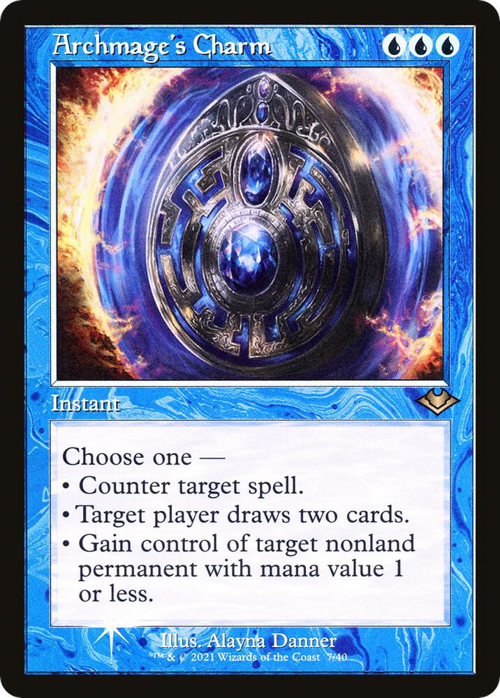 Archmage's Charm 7 (Modern Horizons)  - Retro Foil