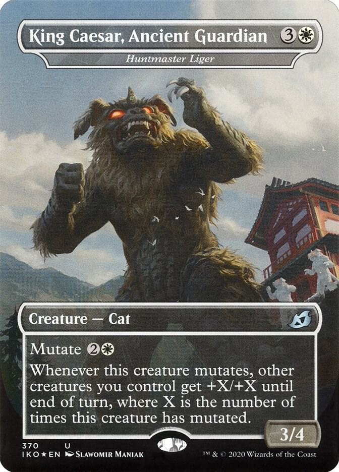 King Caesar Ancient Guardian Huntmaster Liger (Ikoria: Lair of Behemoths)  - undefined