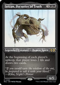 Seizan, Perverter of Truth 80/65 (March of the Machine: Multiverse Legends)  - Etched Foil