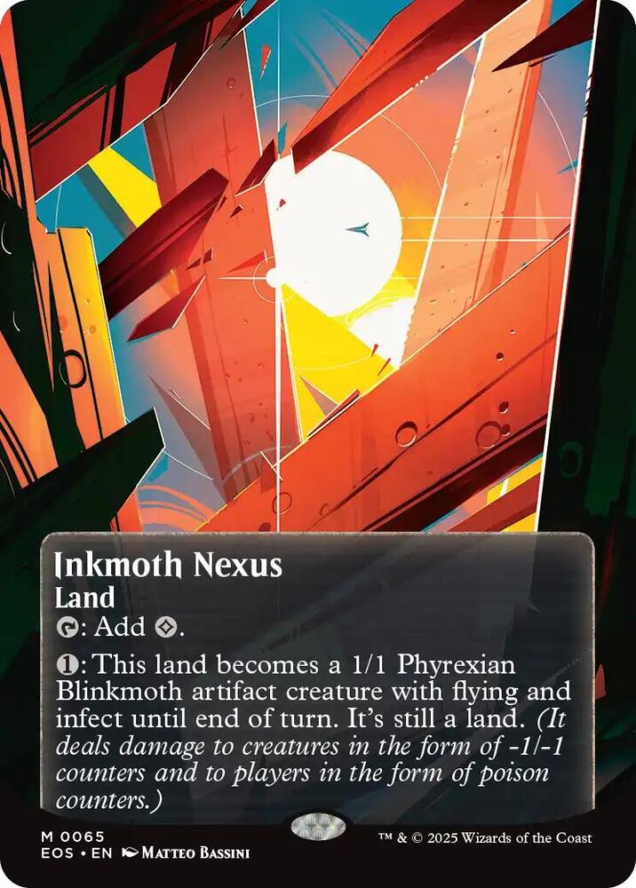Inkmoth Nexus  65/0 (Edge of Eternities: Stellar Sights)  - Borderless