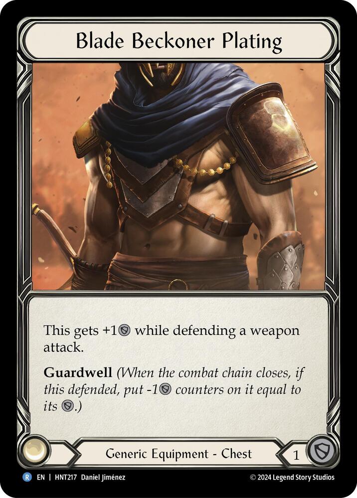 Blade Beckoner Plating (The Hunted)  - Cold Foil