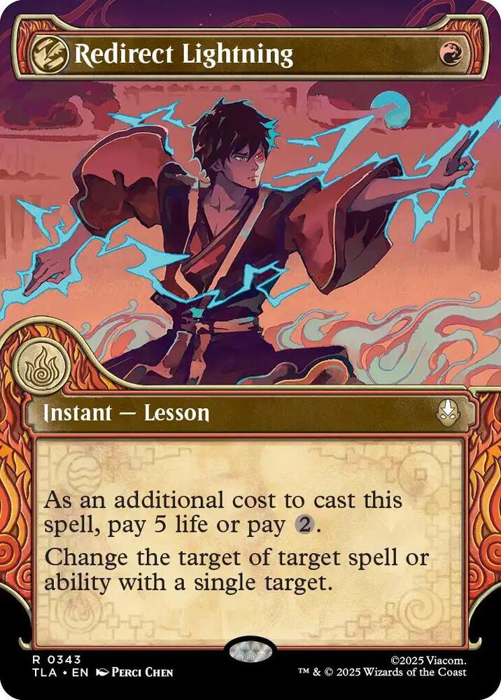 Redirect Lightning  343/286 (Avatar: The Last Airbender)  - Showcase
