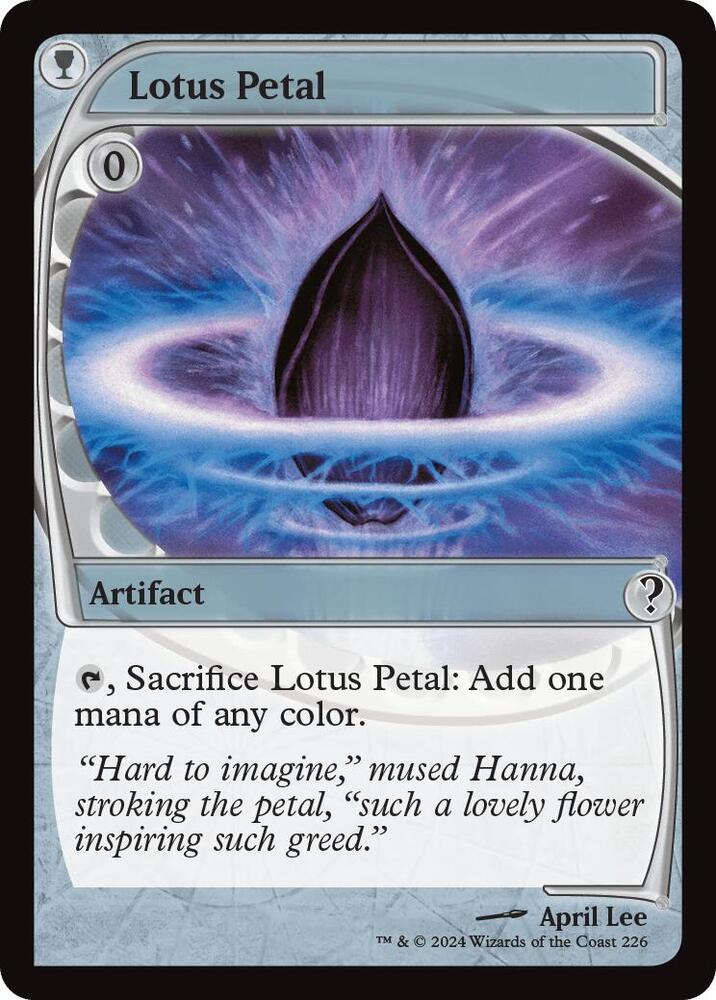 Lotus Petal 226 (Mystery Booster 2) 