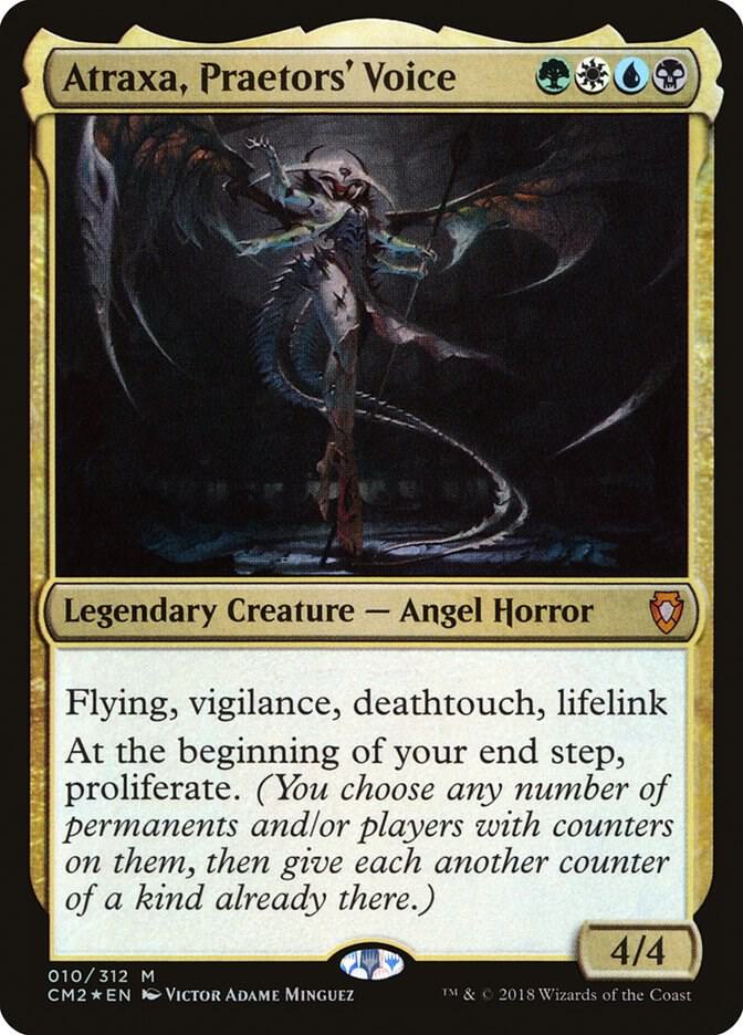 Atraxa, Praetor's Voice 10/312 (Commander Anthology Volume II)  - Foil