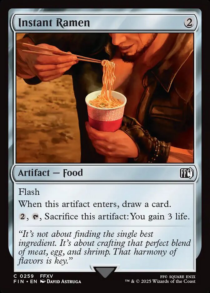 Instant Ramen (FINAL FANTASY)  - undefined