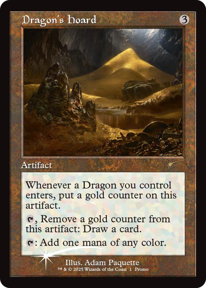 Dragons Hoard Retro Frame (WPN & Gateway Promos)  - undefined
