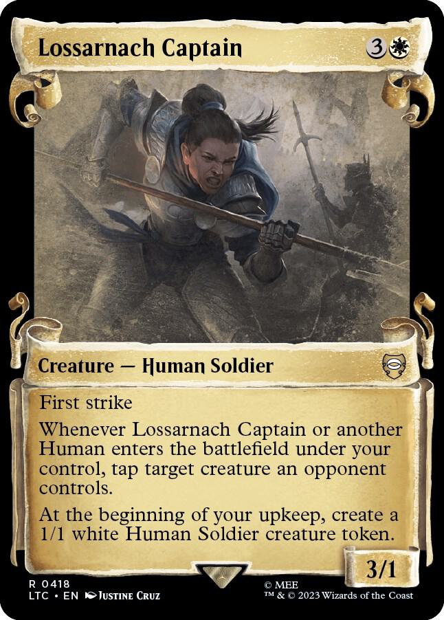 Lossarnach Captain Showcase Scrolls (Commander: The Lord of the Rings: Tales of Middle-earth) 