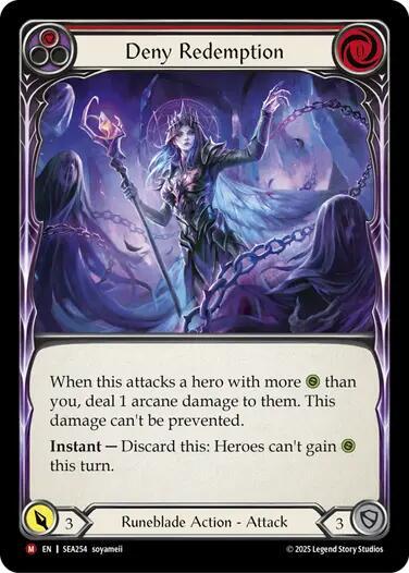 Deny Redemption (High Seas)  - Rainbow Foil