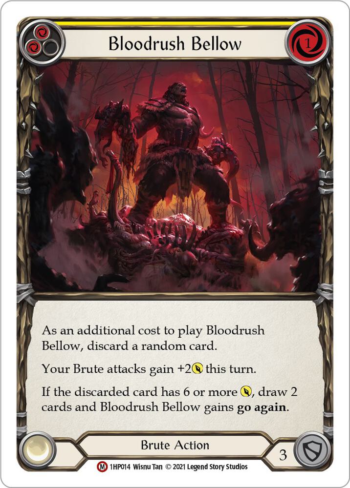 Bloodrush Bellow 1HP014 (History Pack Vol.1) 