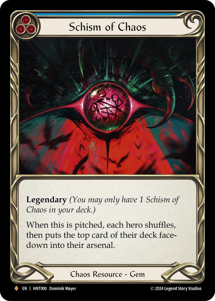 Schism of Chaos (The Hunted)  - Cold Foil