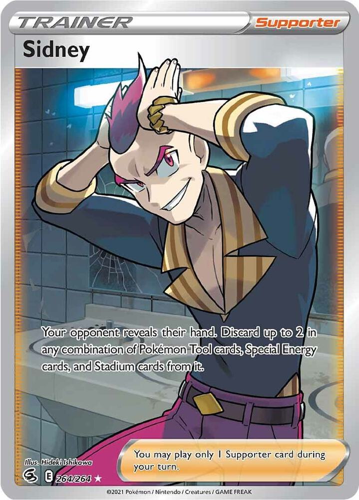 Sidney 264/264 (SWSH08: Fusion Strike)  - Holofoil