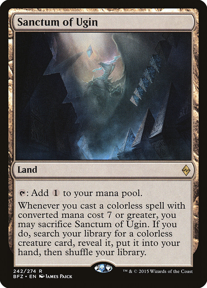 Sanctum of Ugin (Battle for Zendikar) 