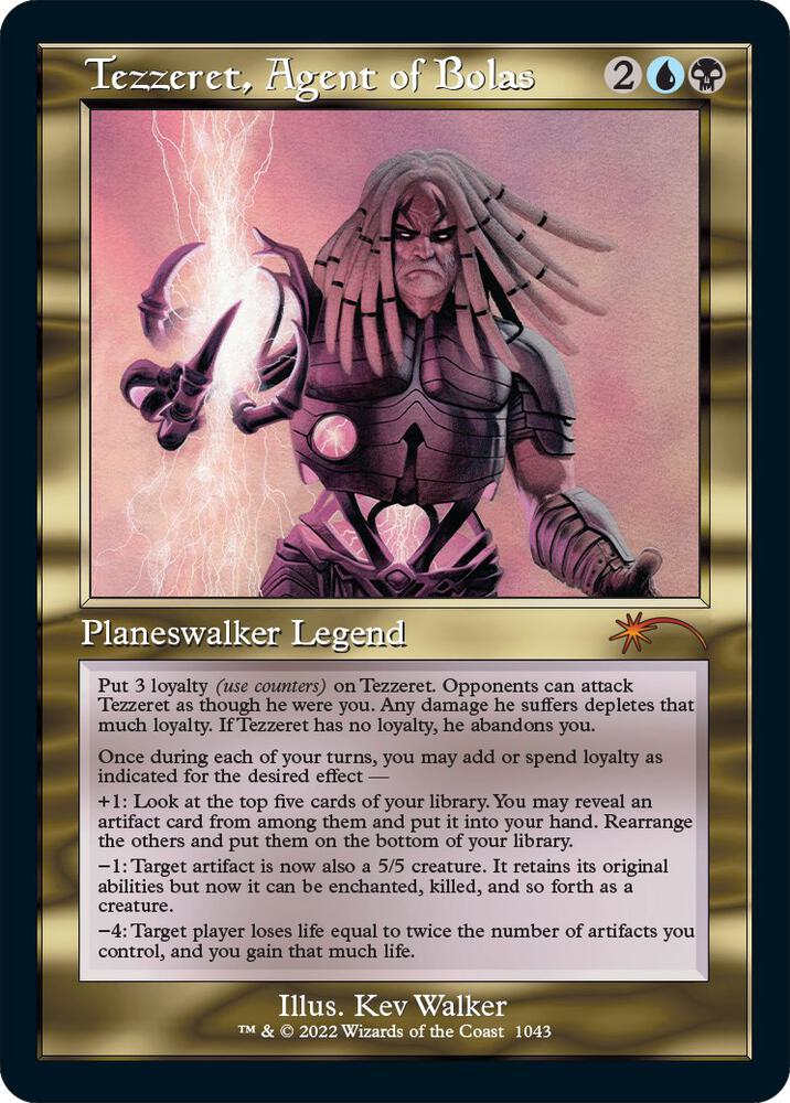 Tezzeret Agent of Bolas Retro Frame (Secret Lair Drop Series) 